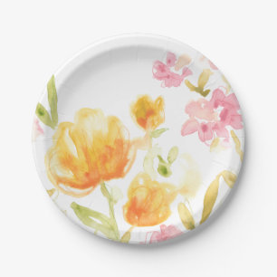 Floral Song I Papieren Bordje