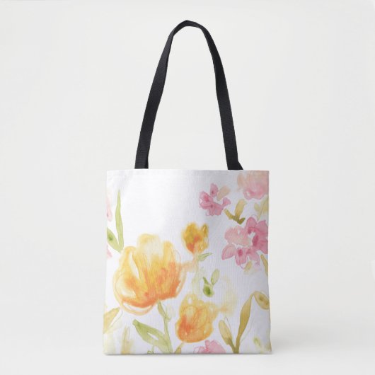 Floral Song I Tote Bag (Voorkant)