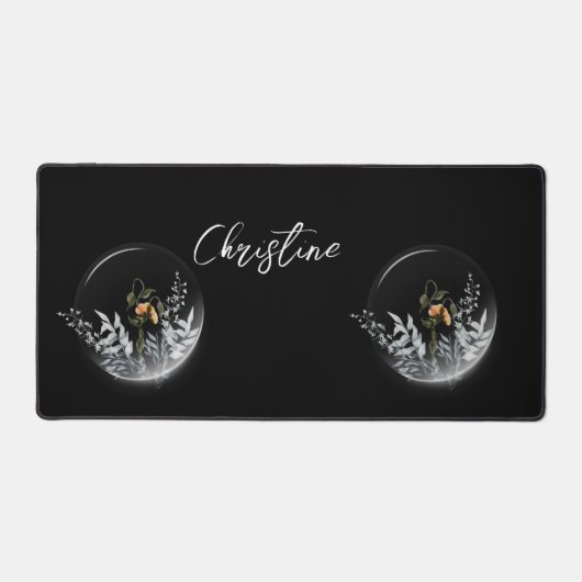 Floral sphere Desk mat (Voorkant)