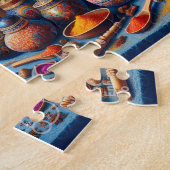 "Floral Spice Bazaar" Legpuzzel (Zijkant)