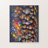 "Floral Spice Bazaar" Legpuzzel (Verticaal)