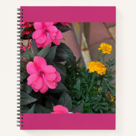 Floral spiral notebook notitieboek