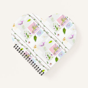 Floral Spiral Notitieboek