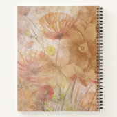Floral Spiral Notitieboek - Regel (Achterkant)
