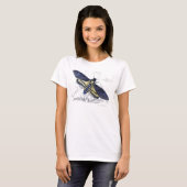  Floral Spooky Death's Head Kkamerth T-shirt (Voorkant volledig)