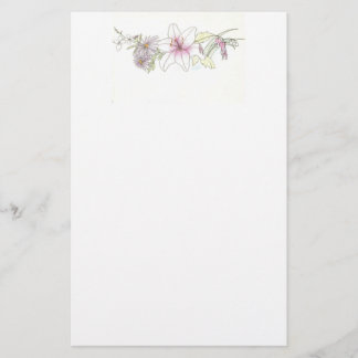 Floral Spray Briefpapier