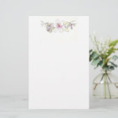 Floral Spray Briefpapier (Staand voorkant)