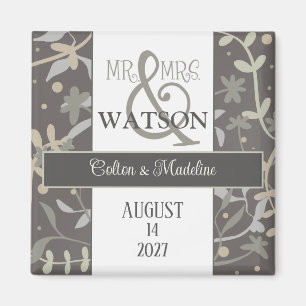 Floral Sprigs Moderne Inspirivity Eenvoudig Elegan Magneet