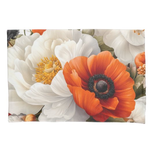 Floral Standard Pair Kussensloop (Voorkant-Links)