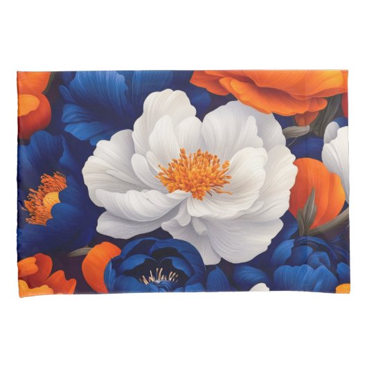 Floral Standard Pair Kussensloop (Voorkant-Rechts)