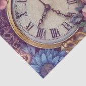 Floral Steampunk Tissuepapier (Detail)