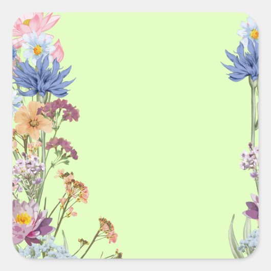 Floral Sticker (Voorkant)