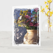 Floral Still Life All Occasions Kaart (Gele Bloem)