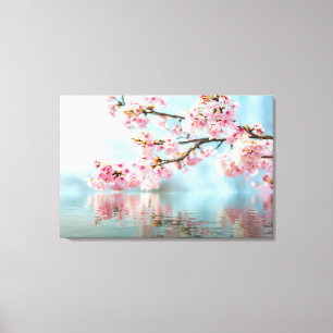 Floral Stretched Canvas Afdrukken