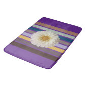 Floral Stripe Botanical Bath Mat (Gekanteld)