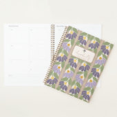 Floral Striped Personalized Planner (Display)