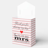 Floral Stripes Vrijgezellenfeest Future Mrs Bedankdoosjes (Geopend)