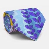 Floral Stropdas (Opgerold)