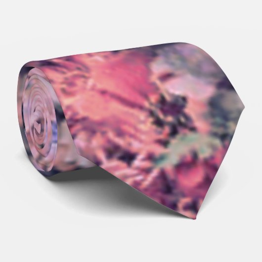 Floral Stropdas (Opgerold)