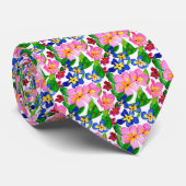 Floral Stropdas (Opgerold)