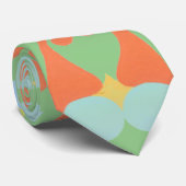 Floral-Stropdas Stropdas (Opgerold)