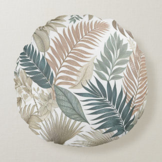 Floral Style Coussin rond - Soft & Dreamy