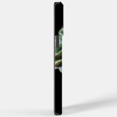 Floral Succulent op Black i Case-Mate iPhone Case (Achterkant / Rechts)