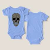 Floral Sugar Skull Dia de los Muertos (Design Recto & Verso)