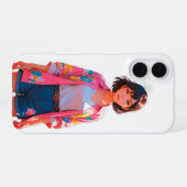 Floral Summer Chic iPhone 16 Coque (Verso Horizontal)