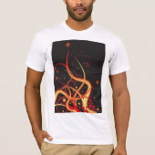 Floral Summer Glow Mannen T-shirt (Voorkant)