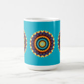 Floral Sun Mandala Mug (Centre)