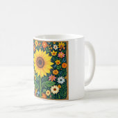 Floral Sunflower Mug (Devant droit)