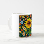 Floral Sunflower Mug (Devant gauche)