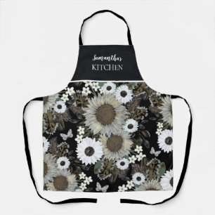 Floral Sunflower Women's Name Schort