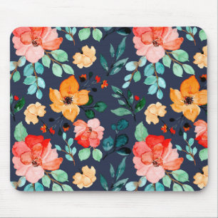 Floral Surface Patroon - Mode Decoratieve Lente Muismat