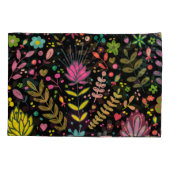 Floral Surface Patroon - Stijlvol bloembehangpapie Kussensloop (Achterkant-Links)