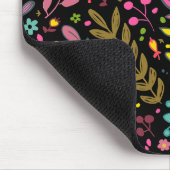 Floral Surface Patroon - Stijlvol bloembehangpapie Muismat (Hoek)