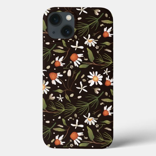 Floral Surface Pattern Mode Spring Case-Mate iPhone Case (Achterkant)