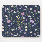 Floral Surface Pattern-Mode Spring Flowers Muismat (Voorkant)
