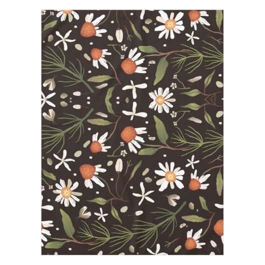 Floral Surface Pattern Mode Spring Tafelkleed (Voorkant)