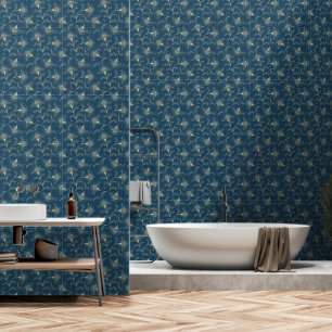 Floral Swirl Pattern Behang