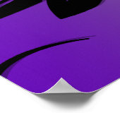 Floral Swirl Sweet Sixteen Banner Poster (Hoek)