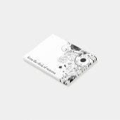 Floral Swirls Post-it® Notes (Schuin)