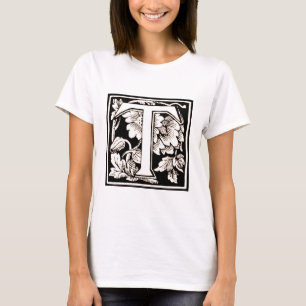 Floral 'T' omgeven - Shirt