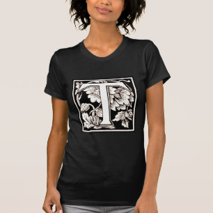 Floral 'T' omgeven - Shirt