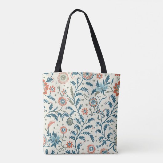 Floral Tas (Achterkant)