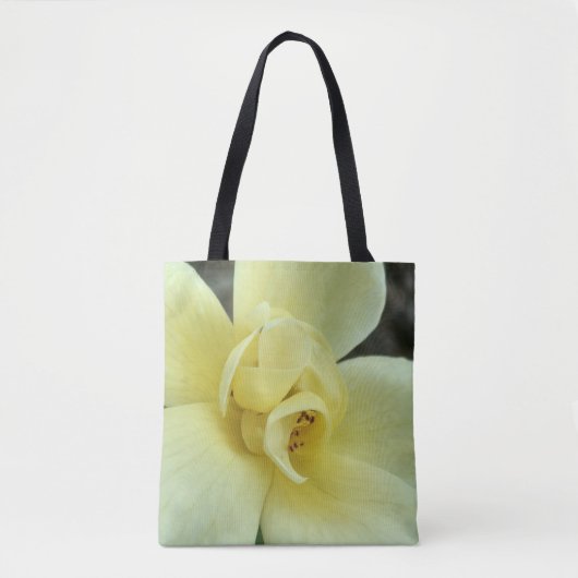 Floral Tas in geel (Voorkant)