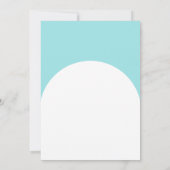  Floral Teddy Bear Baby Shower Invitation Neutral  (Dos)