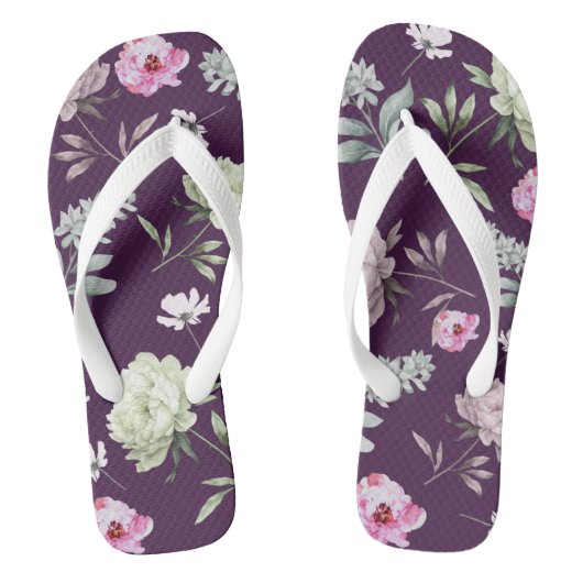 Floral Teenslippers (Voetbed)