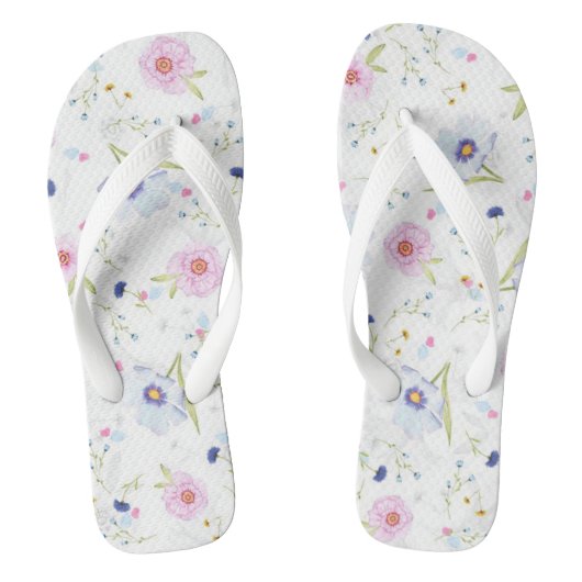 Floral Teenslippers (Voetbed)